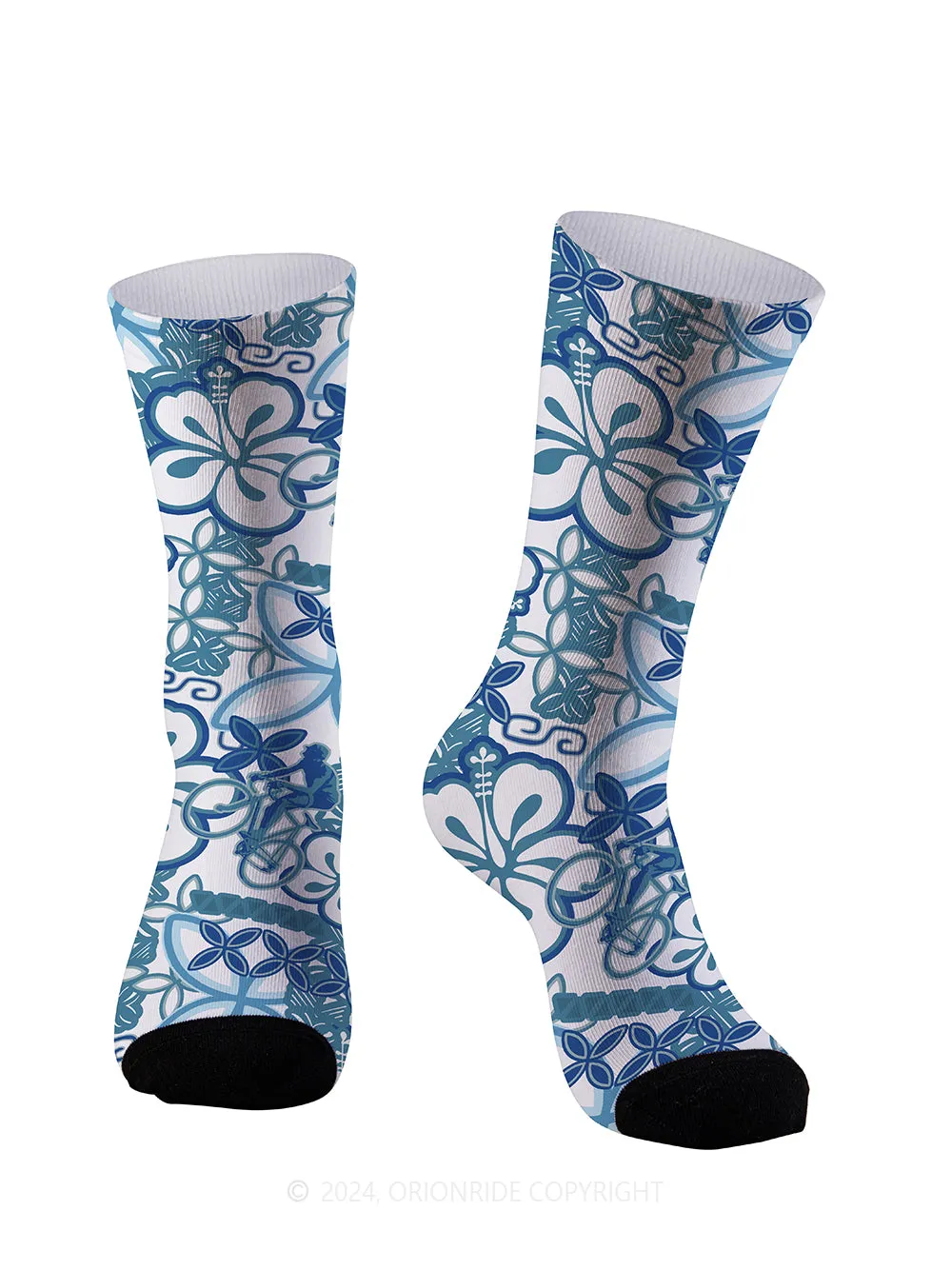 Orionride Vibrant Totemic Cycling Socks sold by Orionride product image thumbnail 3