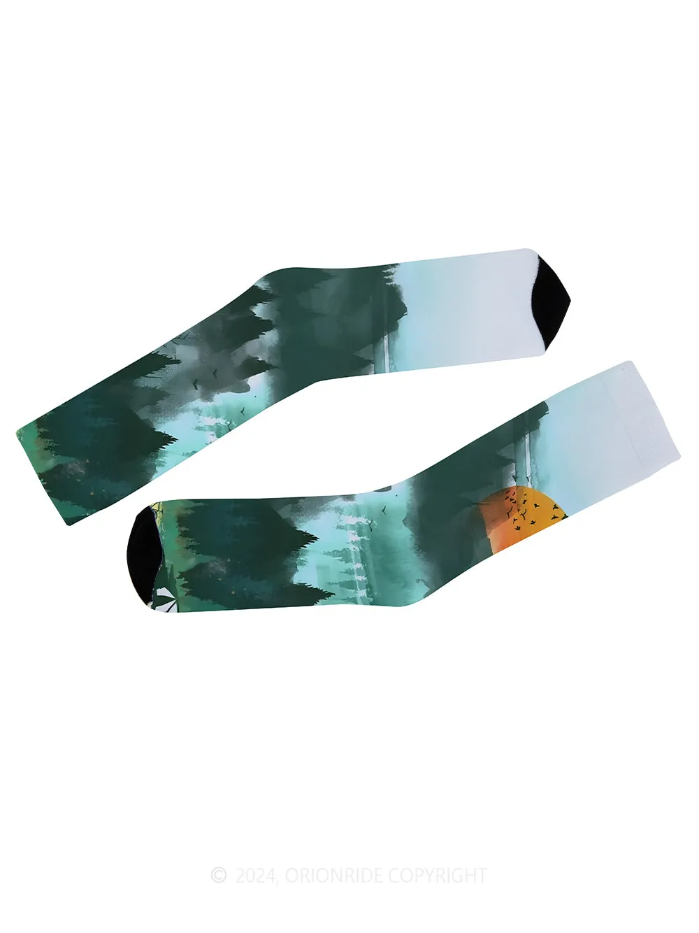 Orionride Misty Morning Cycling Socks sold by Orionride product image thumbnail 3