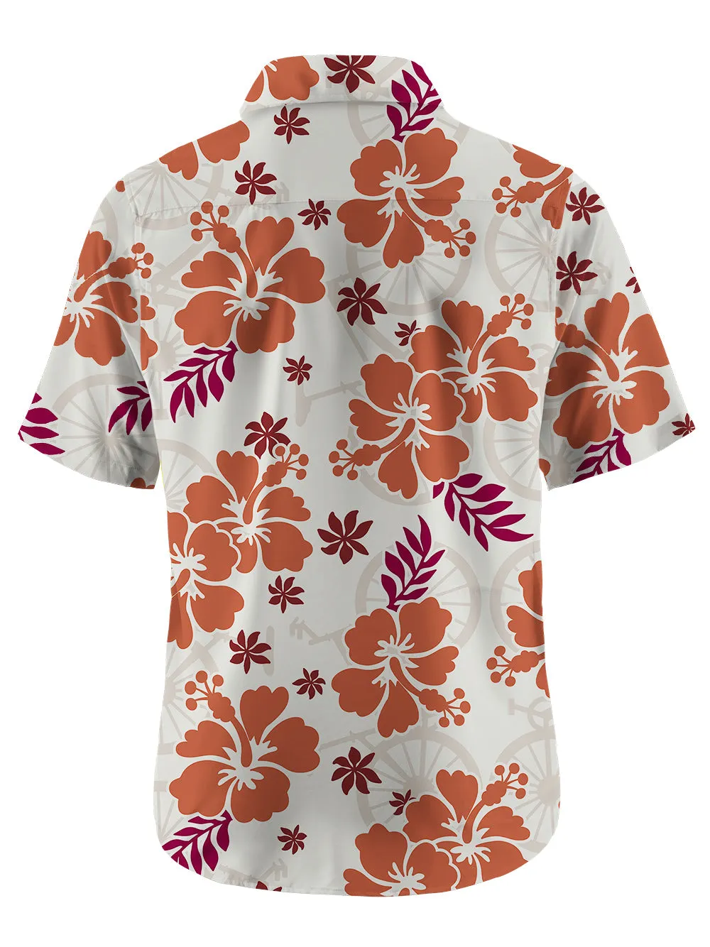 Orionride Short Sleeves Hibiscus Flowers Zipper Pockets Ultra Lightweight Gravel Shirt sold by Orionride product image thumbnail 4