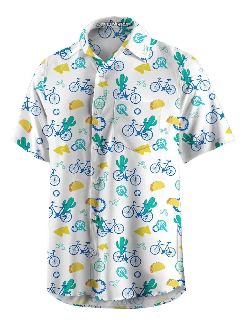 Orionride Short Sleeves Mexico Life Zipper Pockets Ultra Lightweight Gravel Shirt sold by Orionride product image thumbnail 3