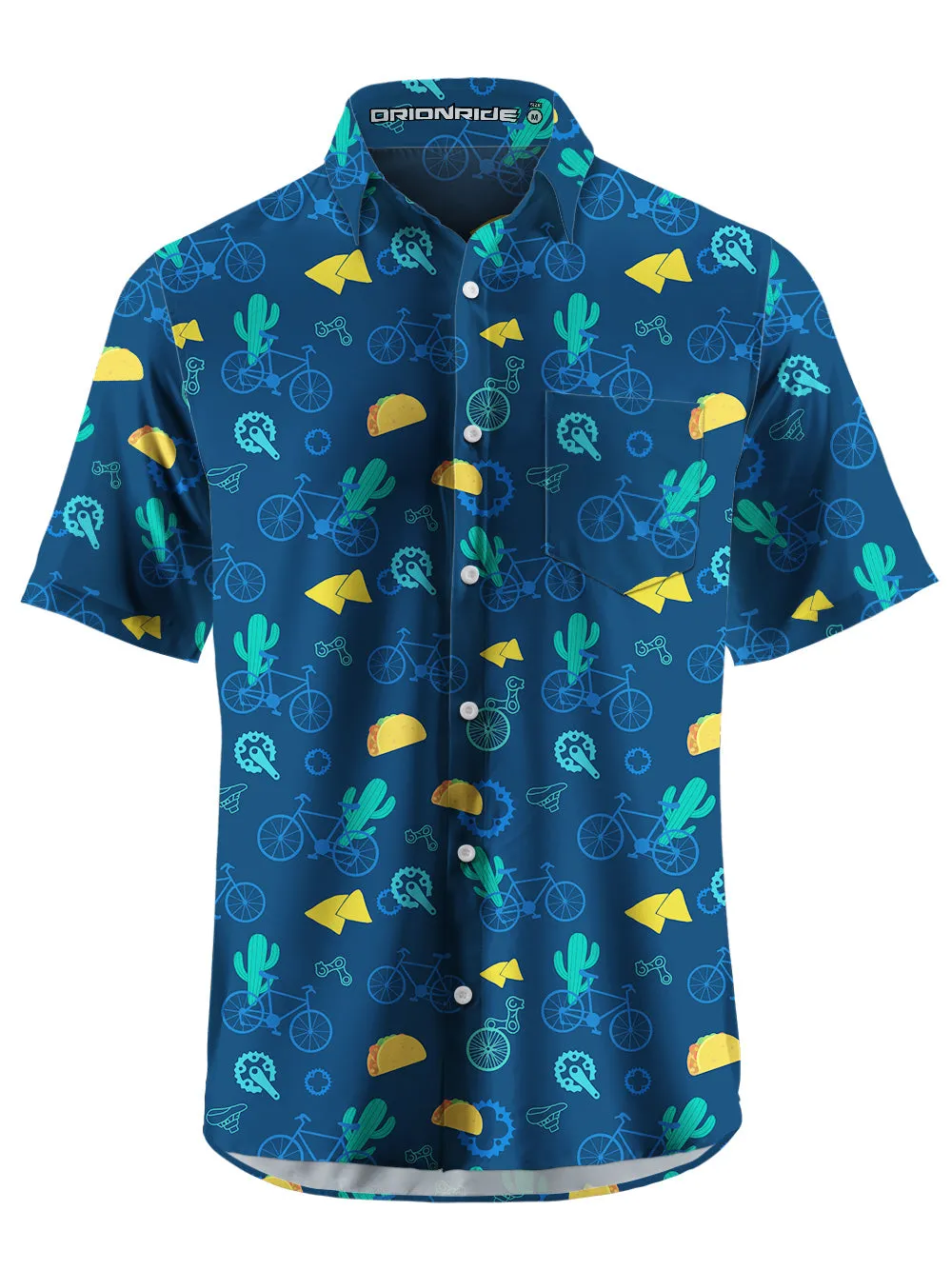 Orionride Short Sleeves Mexico Life Zipper Pockets Ultra Lightweight Gravel Shirt sold by Orionride product image thumbnail 2