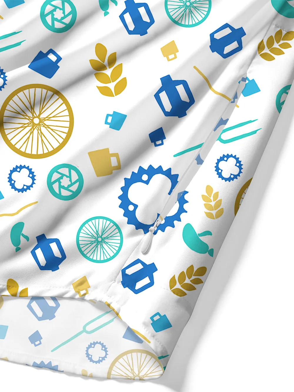 Orionride Short Sleeves Abstract Parts Zipper Pockets Ultra Lightweight Gravel Shirt sold by Orionride product image thumbnail 5