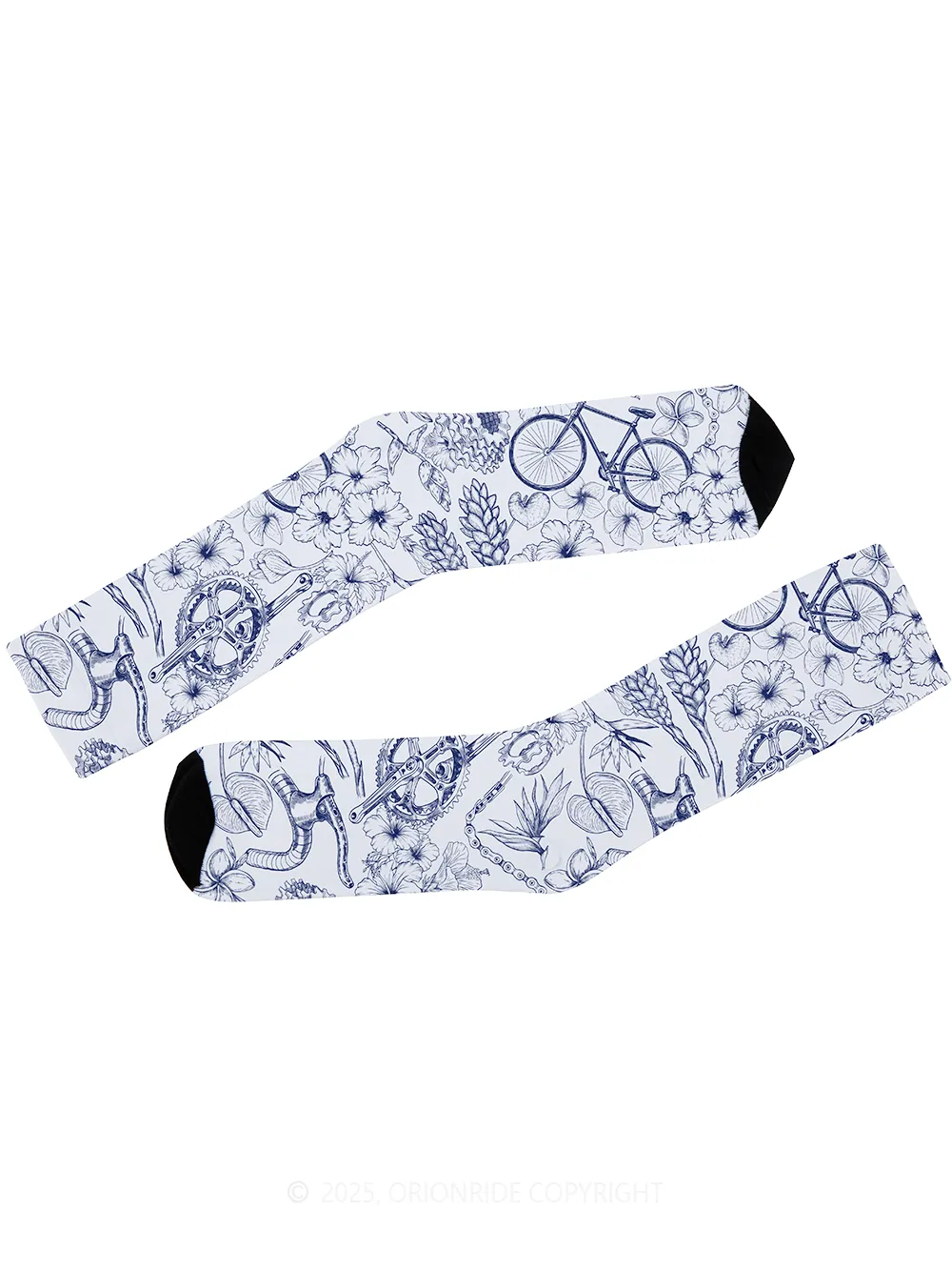 Orionride Flower Sketch Cycling Socks sold by Orionride product image thumbnail 3