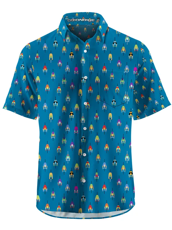 Orionride Short Sleeves Urban Cycling Zipper Pockets Ultra Lightweight Gravel Shirt sold by Orionride