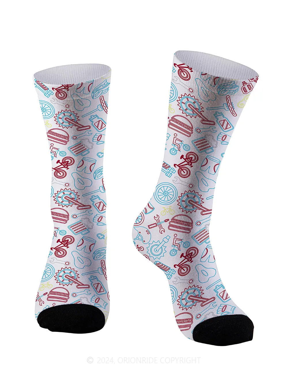 Orionride Weekend BBQ Cycling Socks sold by Orionride product image thumbnail 2