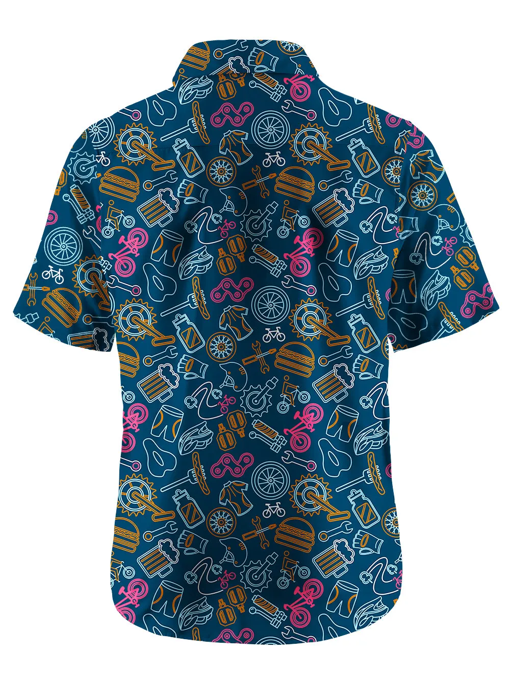 Orionride Short Sleeves Weekend BBQ Zipper Pockets Ultra Lightweight Gravel Shirt sold by Orionride product image thumbnail 3