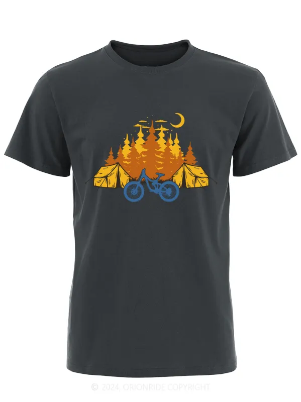Orionride Short Sleeves Camping Bike T-Shirt sold by Orionride