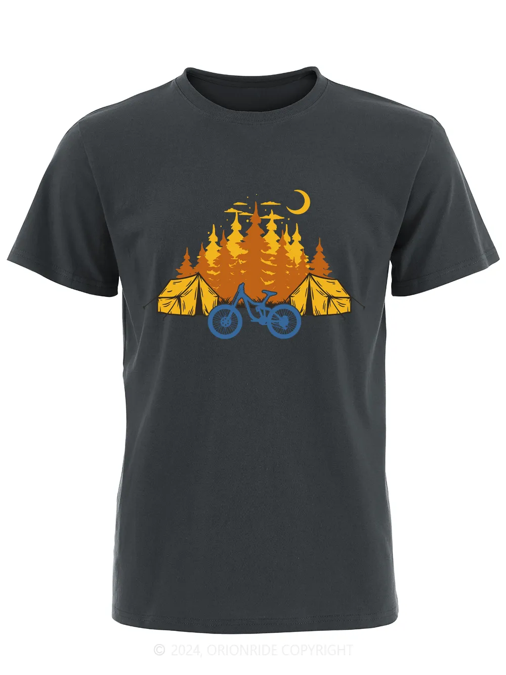 Orionride Short Sleeves Camping Bike T-Shirt sold by Orionride