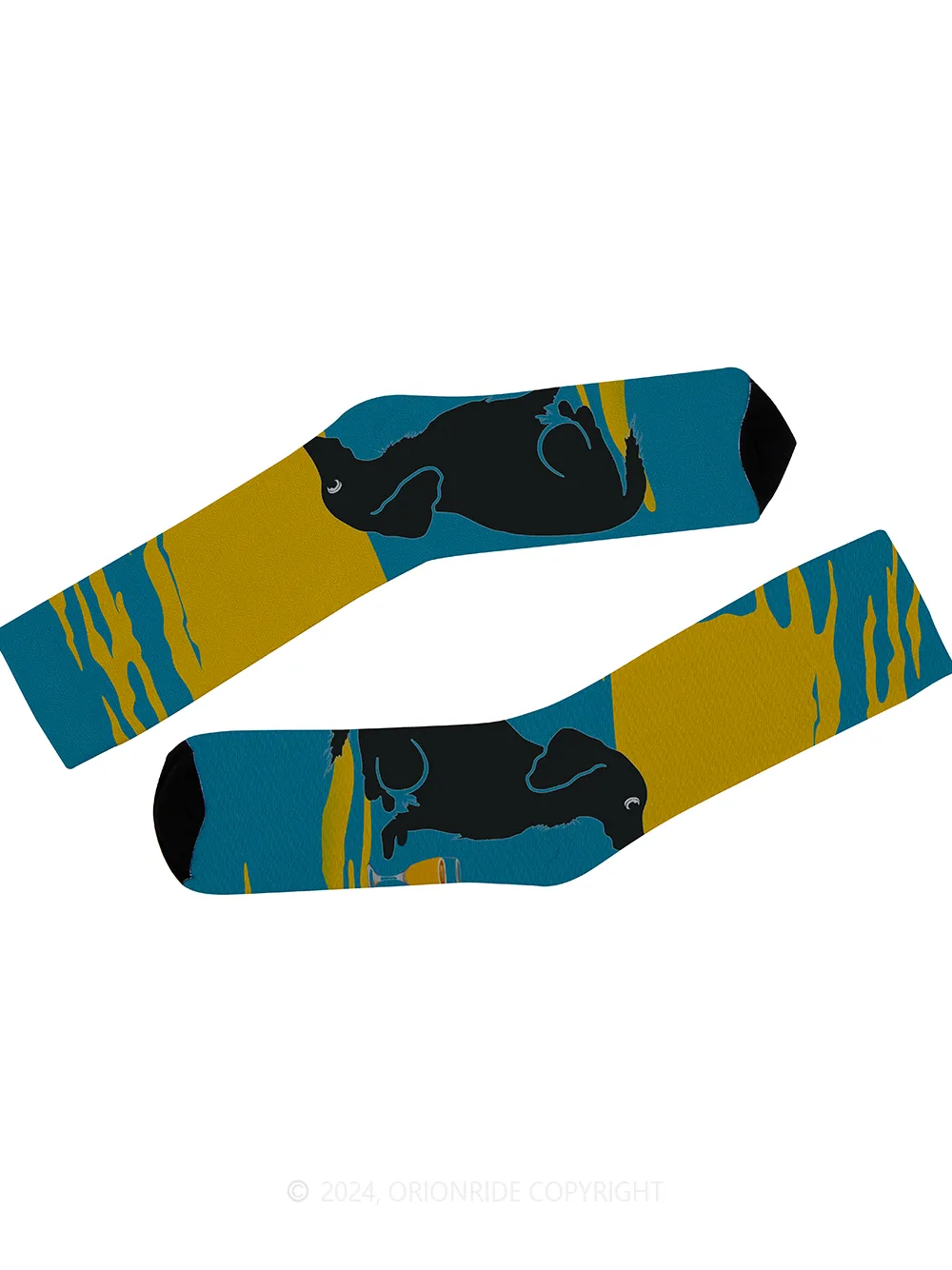 Orionride Dog On Beach Cycling Socks sold by Orionride product image thumbnail 3