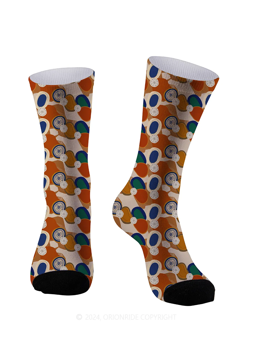 Orionride Art Wheel Cycling Socks sold by Orionride product image thumbnail 3