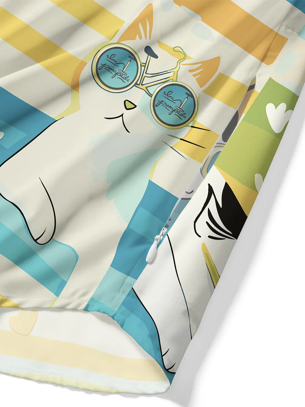 Orionride Short Sleeves Four Cats Zipper Pockets Ultra Lightweight Gravel Shirt sold by Orionride product image thumbnail 5