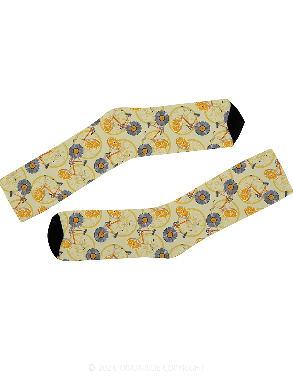 Orionride Record Orange Bicycle Cycling Socks sold by Orionride product image thumbnail 3