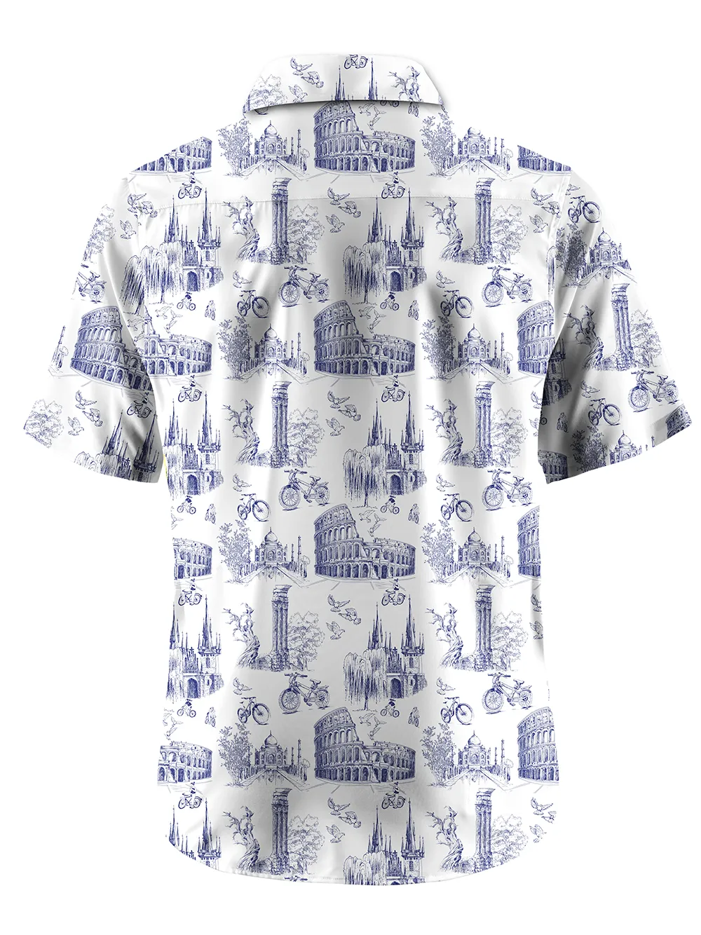 Orionride Short Sleeves Roman Stories Zipper Pockets Ultra Lightweight Gravel Shirt sold by Orionride product image thumbnail 3