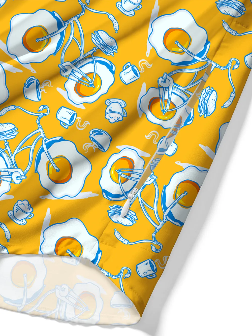 Orionride Short Sleeves Fried Egg Zipper Pockets Ultra Lightweight Gravel Shirt sold by Orionride product image thumbnail 5