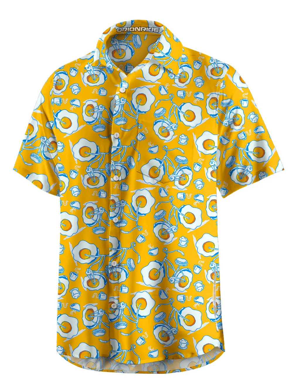Orionride Short Sleeves Fried Egg Zipper Pockets Ultra Lightweight Gravel Shirt sold by Orionride product image thumbnail 2