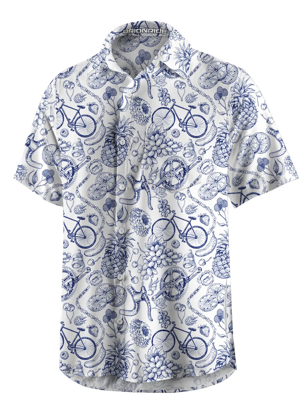 Orionride Short Sleeves Fruit Collection Zipper Pockets Ultra Lightweight Gravel Shirt sold by Orionride product image thumbnail 4