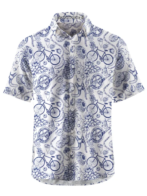 Orionride Short Sleeves Fruit Collection Zipper Pockets Ultra Lightweight Gravel Shirt sold by Orionride