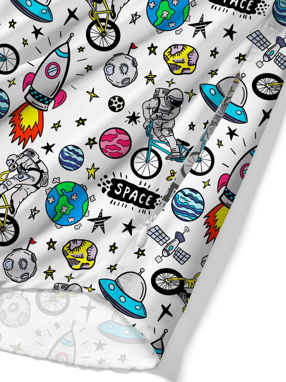 Orionride Short Sleeves Space Ride Zipper Pockets Ultra Lightweight Gravel Shirt sold by Orionride product image thumbnail 5