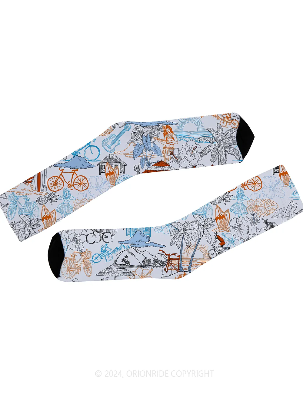 Orionride Hawaiian Style Cycling Socks sold by Orionride product image thumbnail 3