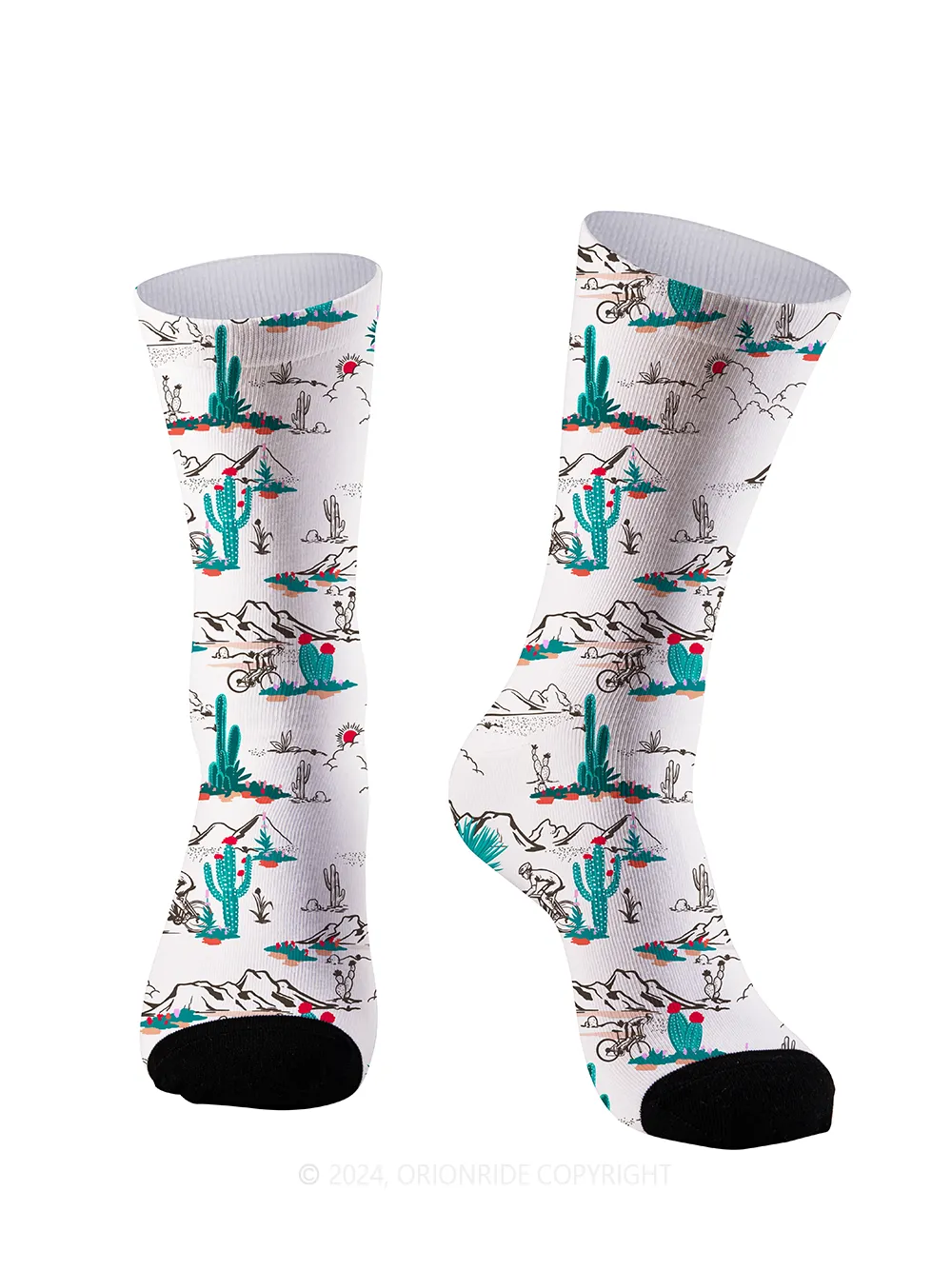 Orionride Cactus Hill Cycling Socks sold by Orionride product image thumbnail 2
