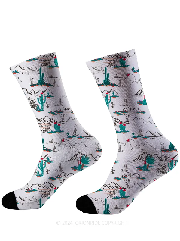 Orionride Cactus Hill Cycling Socks sold by Orionride