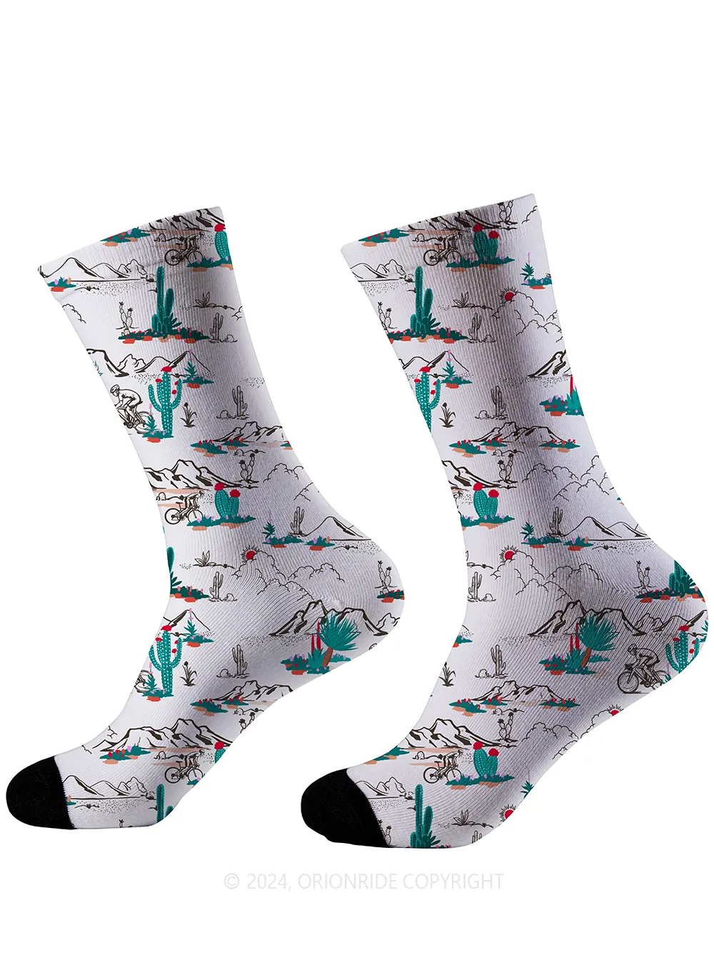 Orionride Cactus Hill Cycling Socks sold by Orionride