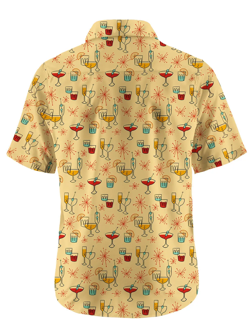 Orionride Short Sleeves Wine Glass Fireworks Zipper Pockets Ultra Lightweight Gravel Shirt sold by Orionride product image thumbnail 3