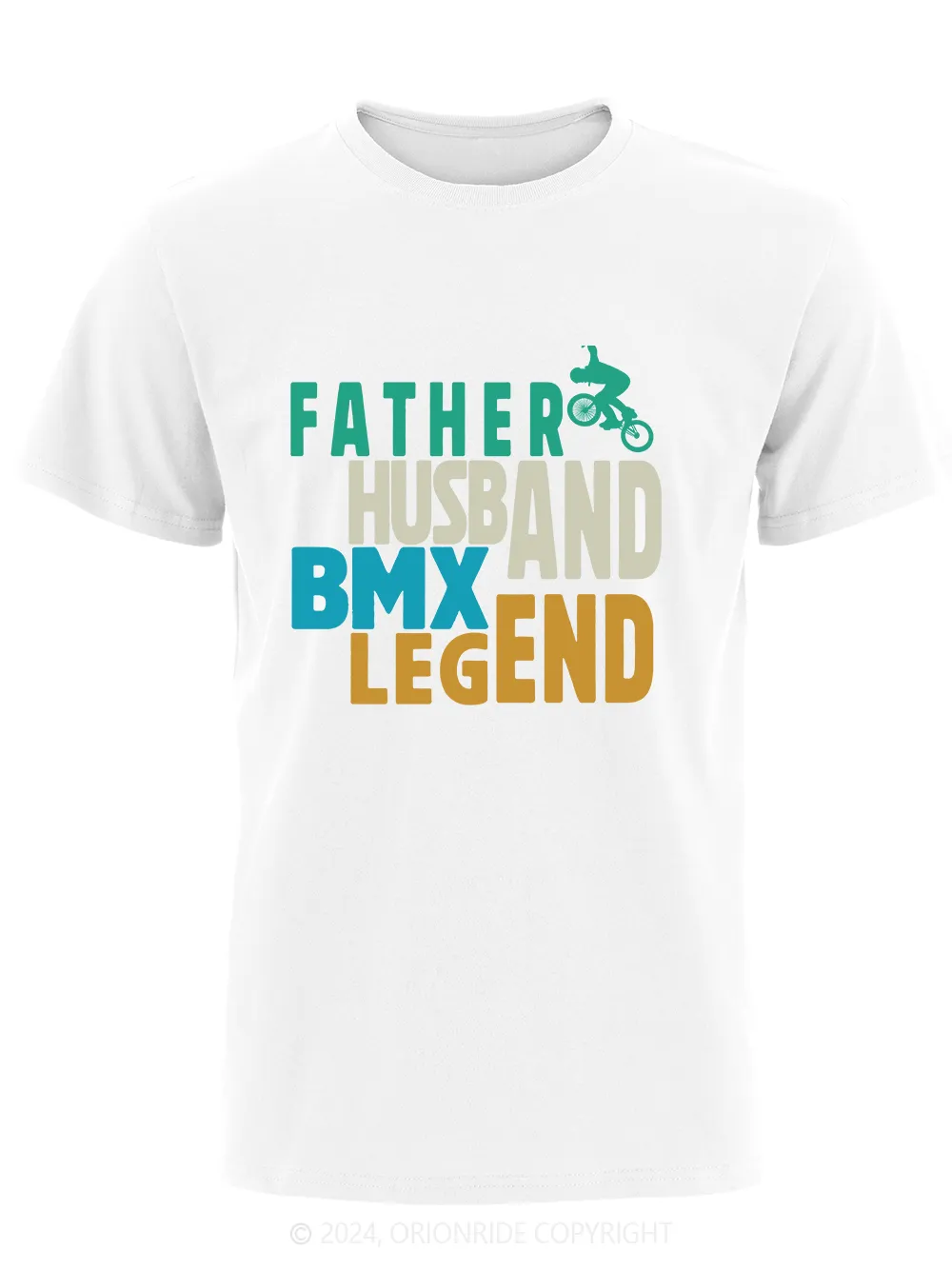 Orionride Short Sleeves Men's Role Bike T-Shirt sold by Orionride product image thumbnail 4