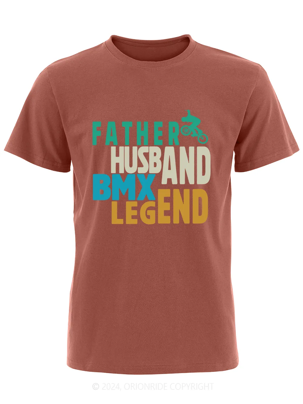 Orionride Short Sleeves Men's Role Bike T-Shirt sold by Orionride product image thumbnail 5