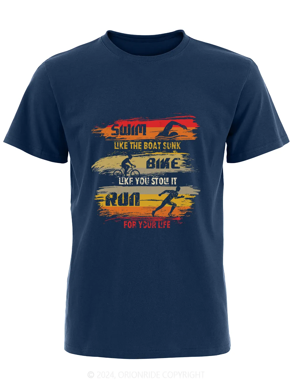 Orionride Short Sleeves Triathlon Bike T-Shirt sold by Orionride