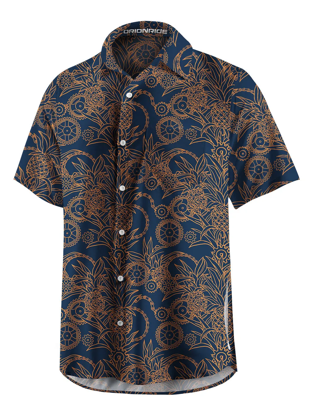 Orionride Short Sleeves Pineapple Isle Zipper Pockets Ultra Lightweight Gravel Shirt sold by Orionride product image thumbnail 4