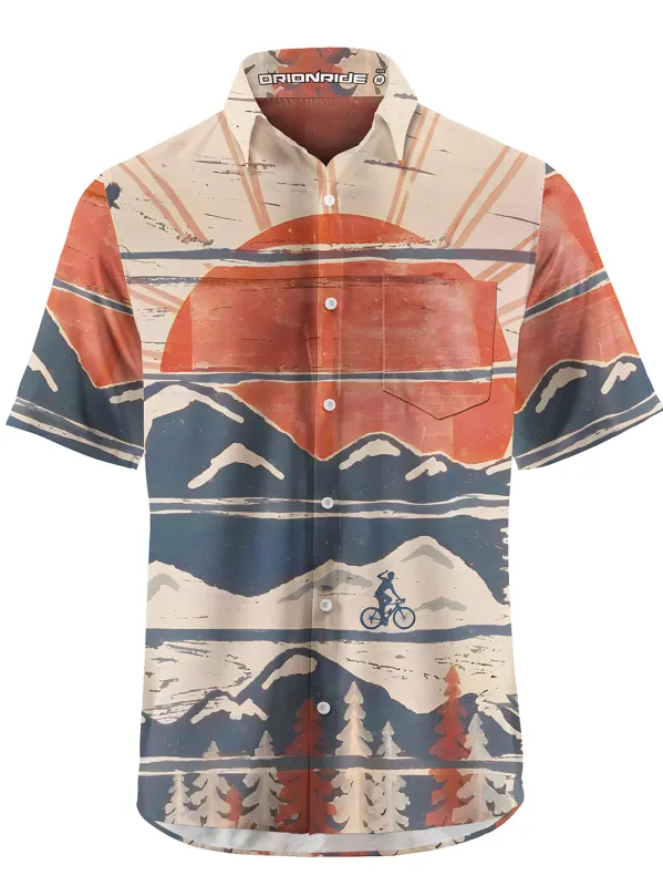 Orionride Short Sleeves Winter Pursuits Zipper Pockets Ultra Lightweight Gravel Shirt sold by Orionride