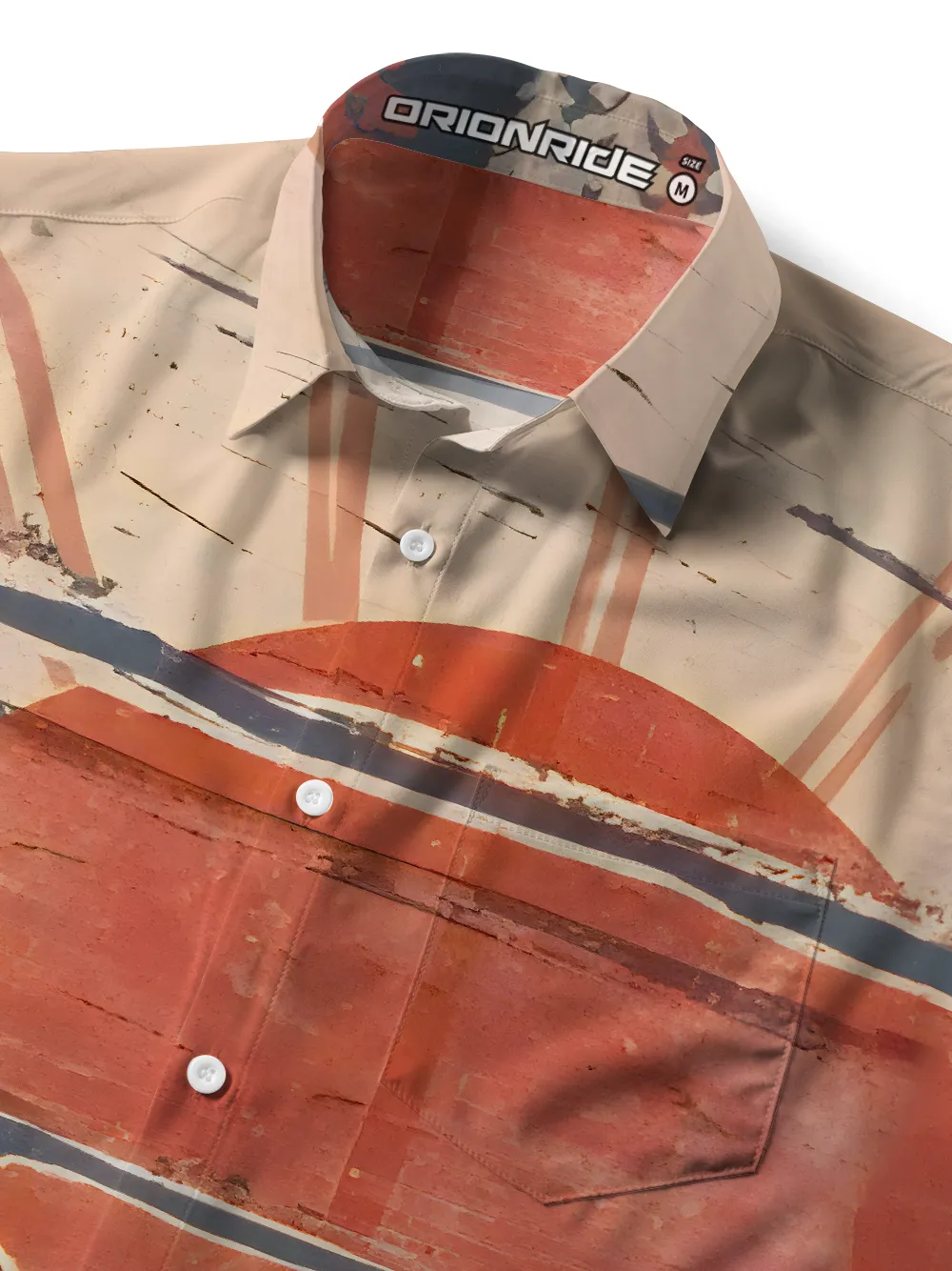 Orionride Short Sleeves Winter Pursuits Zipper Pockets Ultra Lightweight Gravel Shirt sold by Orionride product image thumbnail 4