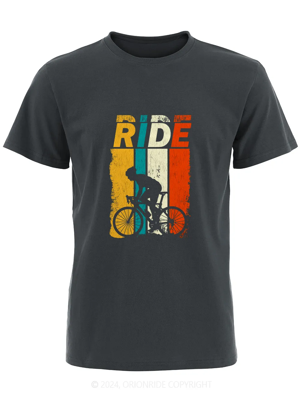 Orionride Short Sleeves Color RIDE Bike T-Shirt sold by Orionride product image thumbnail 4