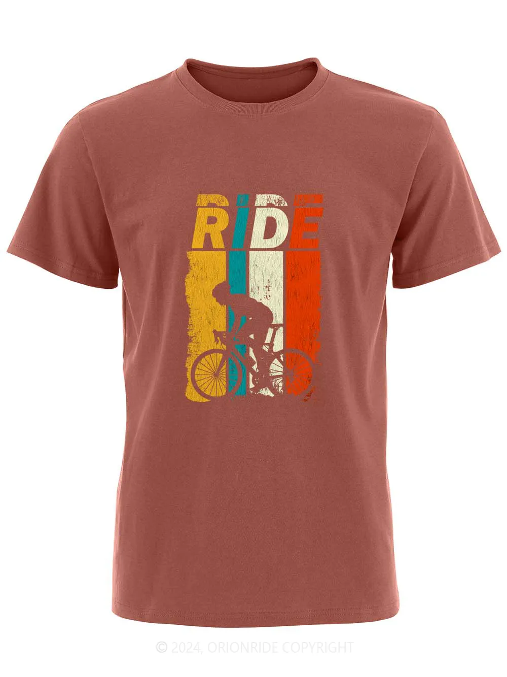 Orionride Short Sleeves Color RIDE Bike T-Shirt sold by Orionride