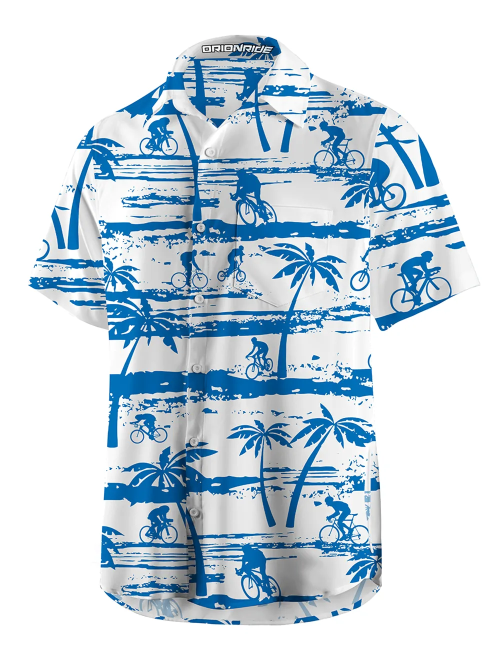 Orionride Short Sleeves Palm Trees Zipper Pockets Ultra Lightweight Gravel Shirt sold by Orionride product image thumbnail 2