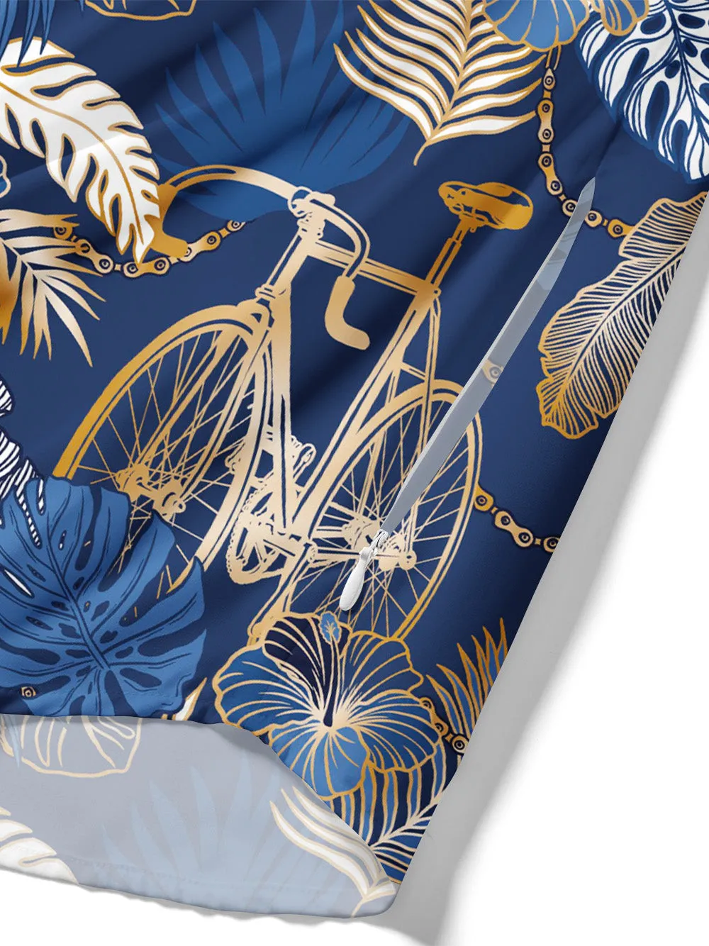 Orionride Short Sleeves Hawaiian Plants Zipper Pockets Ultra Lightweight Gravel Shirt sold by Orionride product image thumbnail 5