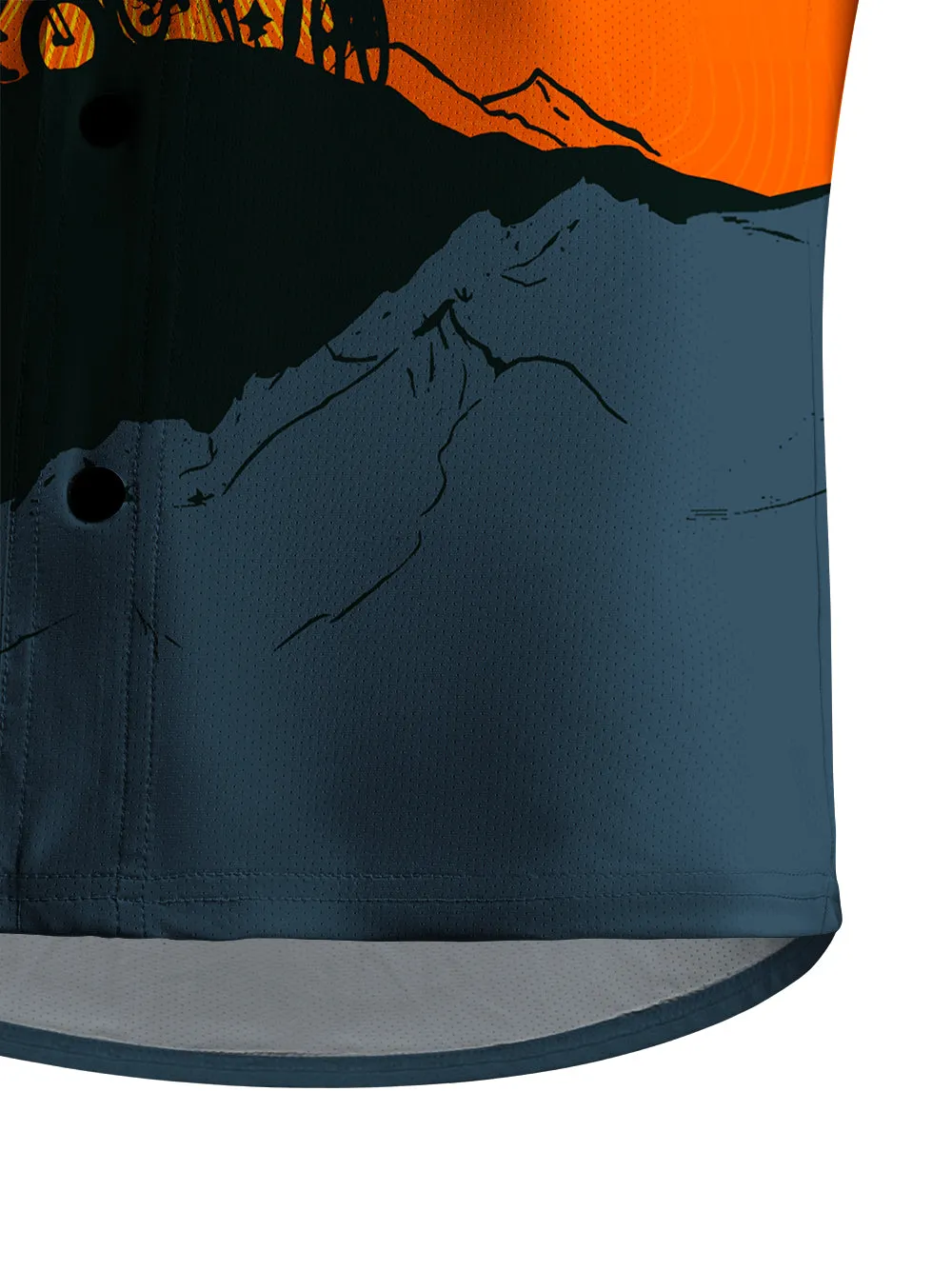 Orionride Sunrise Adventure Men's Stretchy Breathable Long Sleeve Gravel Shirt sold by Orionride product image thumbnail 5