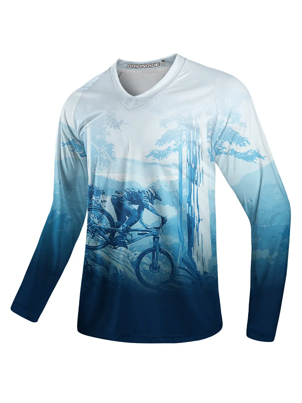 Orionride Forest Off Road Long Sleeve Downhill Jersey sold by Orionride