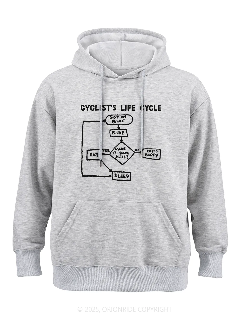 Orionride Thinking Patterns Classic Hoodie sold by Orionride product image thumbnail 2