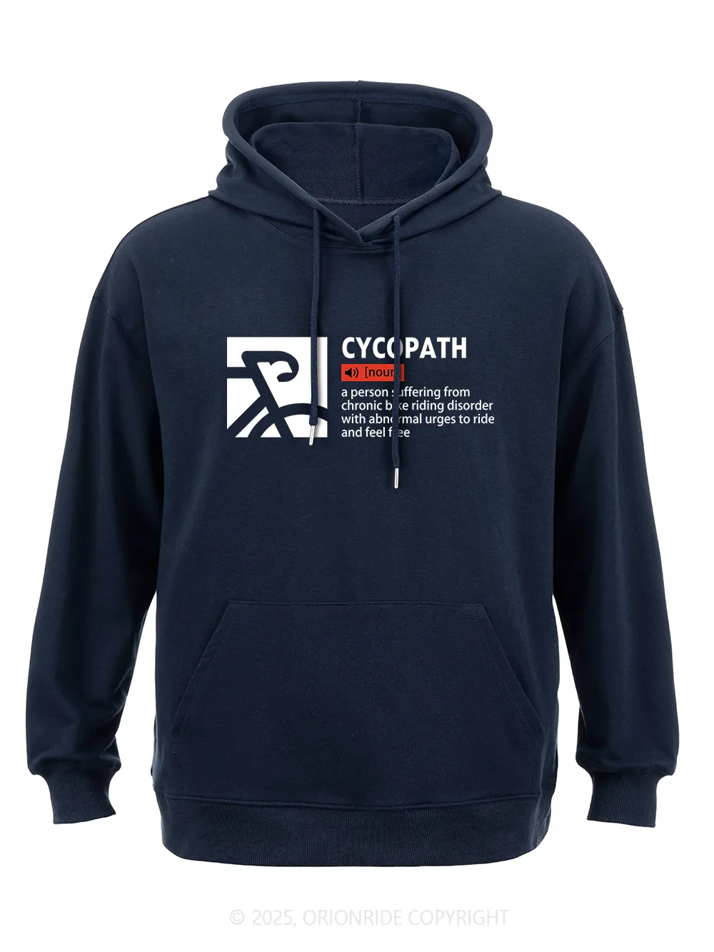 Orionride Cycopath Classic Hoodie sold by Orionride product image thumbnail 2
