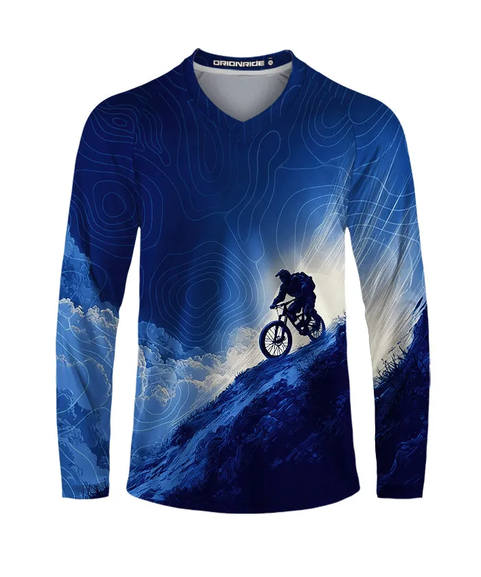 Orionride Clear Sky Long Sleeve Downhill Jersey sold by Orionride product image thumbnail 2