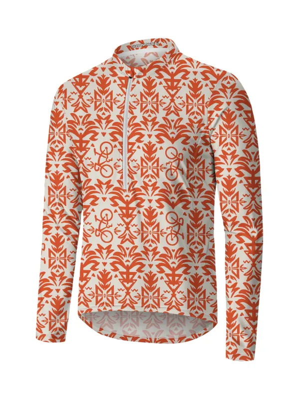 Orionride Amazing Journey Long Sleeve Half Zipper Mountain Bike Jersey sold by Orionride