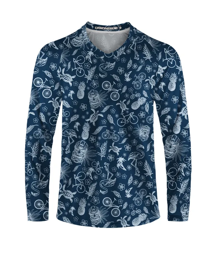 Orionride Marine Life Long Sleeve Downhill Jersey sold by Orionride product image thumbnail 2