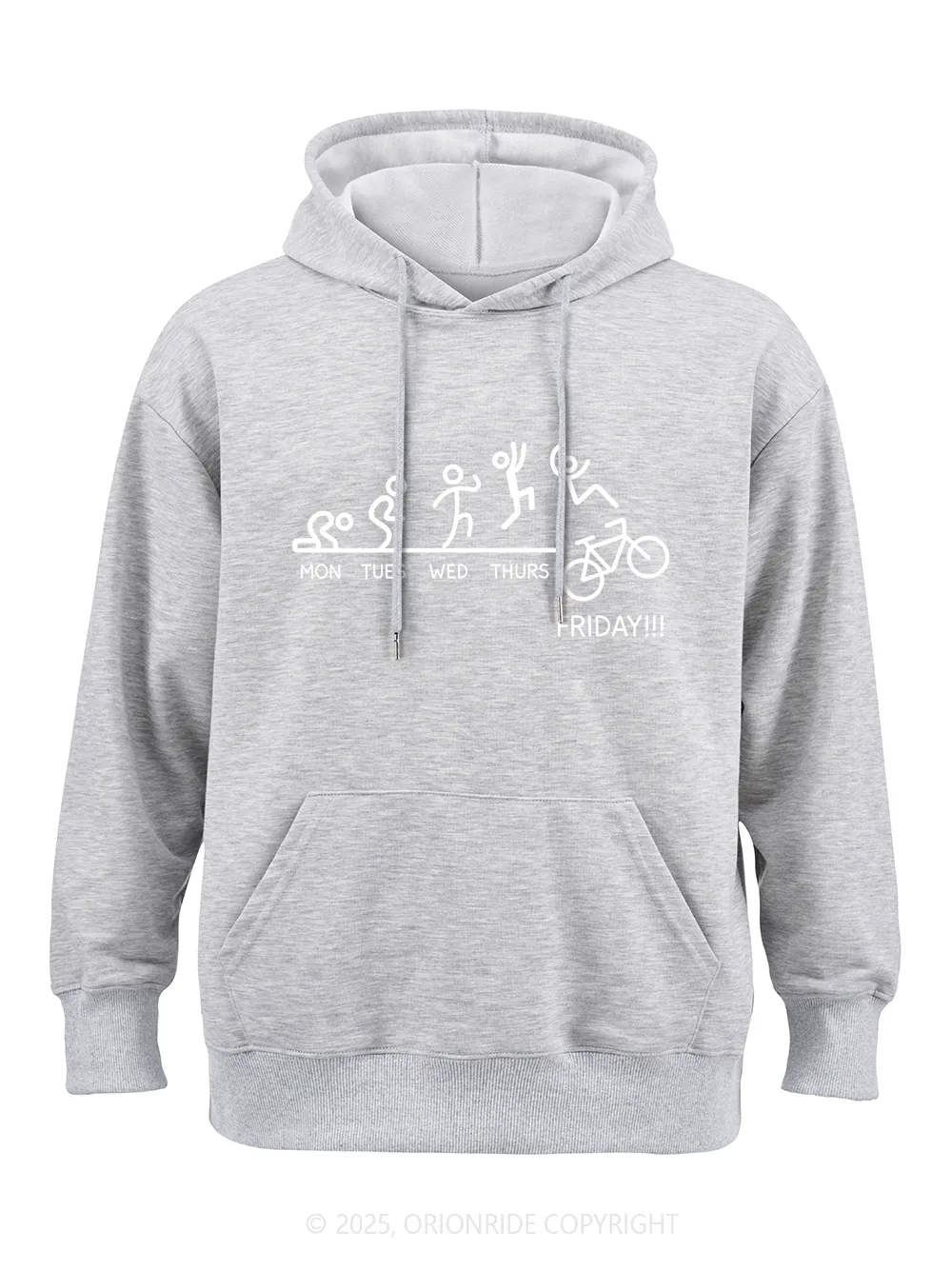 Orionride Happy Weekend Classic Hoodie sold by Orionride product image thumbnail 5