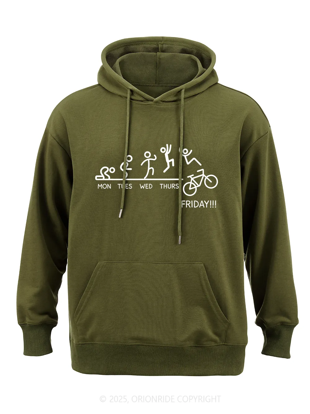 Orionride Happy Weekend Classic Hoodie sold by Orionride product image thumbnail 4