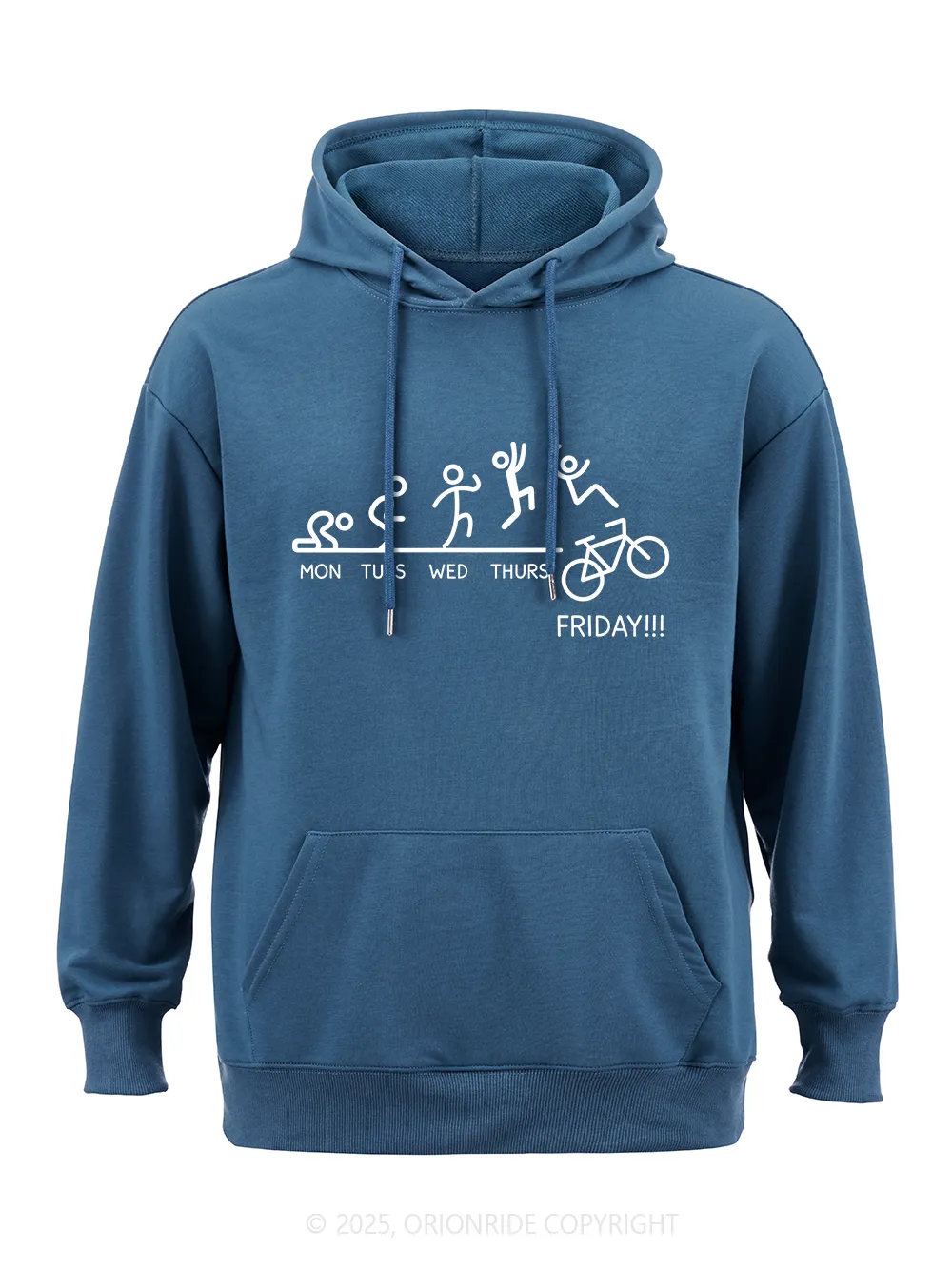 Orionride Happy Weekend Classic Hoodie sold by Orionride product image thumbnail 2