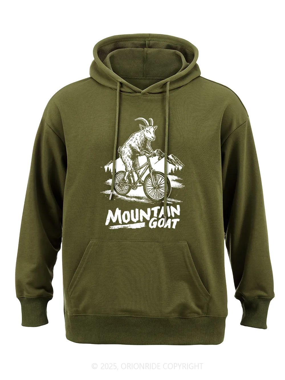 Orionride Mountain Goat Classic Hoodie sold by Orionride product image thumbnail 4