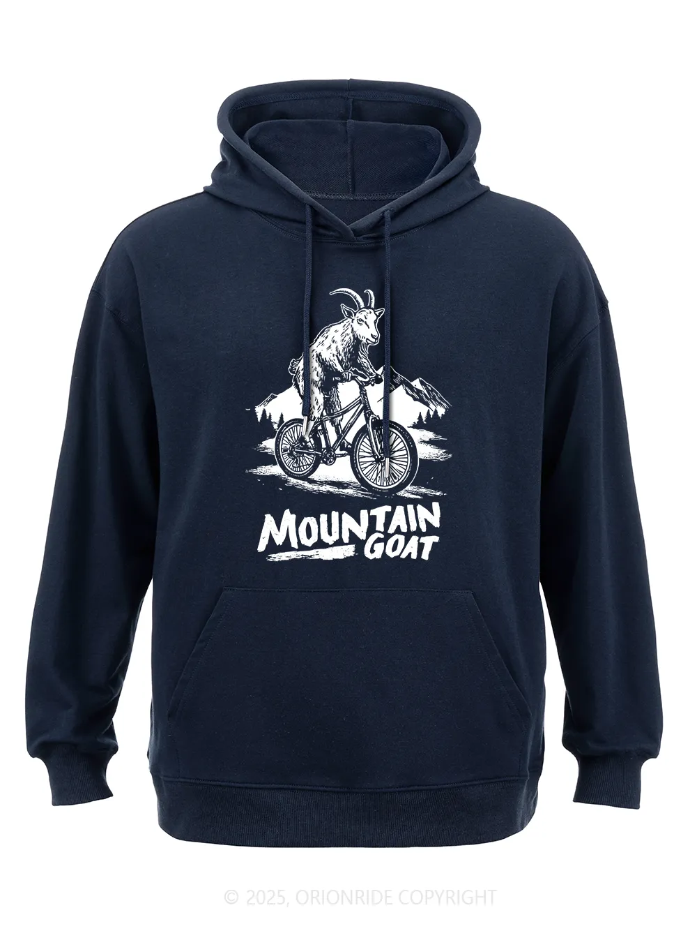Orionride Mountain Goat Classic Hoodie sold by Orionride