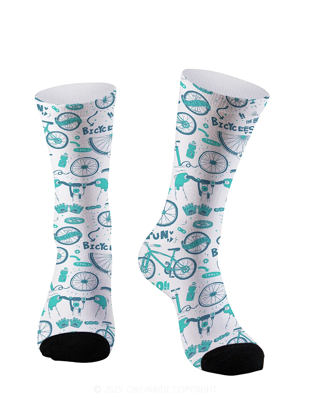 Orionride The Joy Of Bicycles Cycling Socks sold by Orionride product image thumbnail 2